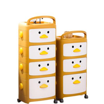 China Modern pp children's toy storage cabinet shelves multi-layer toys form storage shelf rack for sale