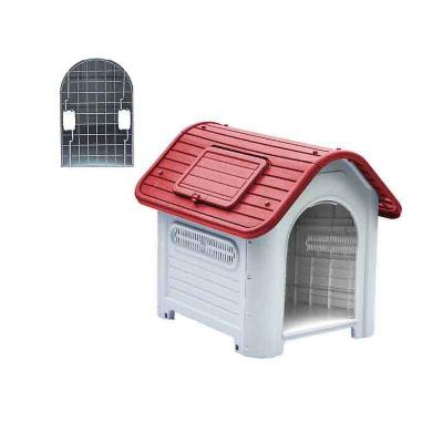 China Wholesale Hot Sale Luxury Plastic Waterproof Pet Cat Dog House Breathable For Sale for sale