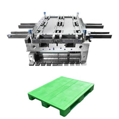 China Large steel environmental friendly flat surface plastic pallets mold for injection molding pallets making for sale