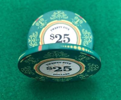 China Professional Custom Ceramic Casino 10g Venerati Ceramic Poker Chips for sale