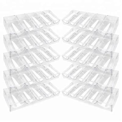 China Homestyle Clear Acrylic Poker Chip Rack-Holds 100 Chips for sale