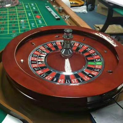 China Texas Poker Blackjack Gambling Products Baccarat 68810 High Quality 32 Inch Texas Poker Blackjack Gambling Products Casino Solid Wood Professional Roulette Wheel for sale