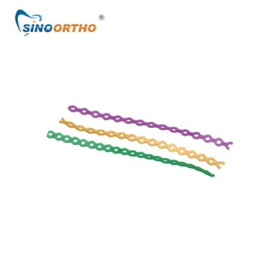 China SINO Bondage Chain Gag New ORTHO- Plastic Orthodontic Elastic Power for sale