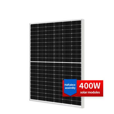 China Home Warehouse 166mmx166mm Thin Film Solar Panels 400w 550w 600w PV Single Current Panel Photovoltaic System Europe EU USA Warehouse for sale