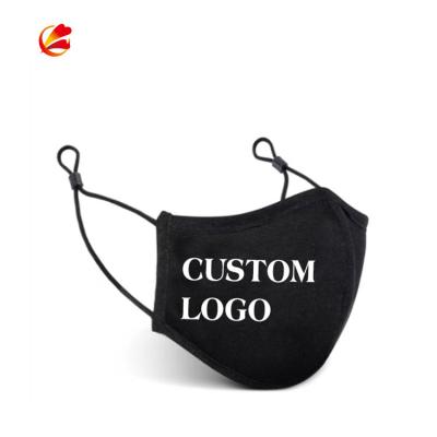 China Washable custom logo cloth face mask cotton facemasks printed custom embroidery custom logo party accessory printing private logo cloth face masks for sale