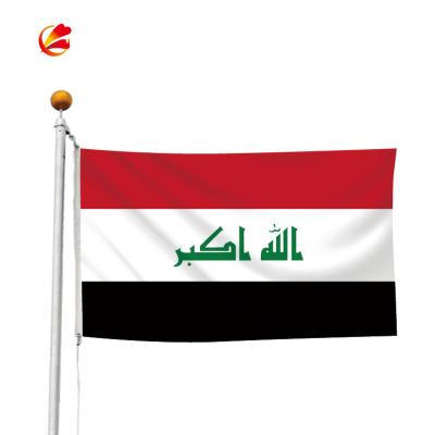 China Custom Wholesale FLYING Middle East Iraq National Country Flag for sale