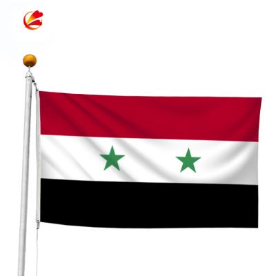 China Promotional High Quality Country Syria FLYING National Syrian Flag for sale