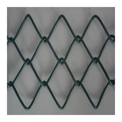 China Easily Assembled Made Of China Galvanized PVC Coated Chain Link Wire Mesh Fence for sale