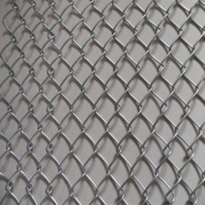 China Fence Manufacture Hot Dip Galvanized Chain Link Diamond Mesh Fence for sale