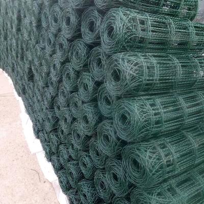 China Easily Assembled PVC Coated Garden Iron Wire Mesh Fence 10m Edge Fencing for sale