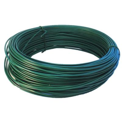 China Green Plastic Binding Wire PVC Coated Wire PVC Coated Iron Wire Spool Galvanized Iron Wire for sale