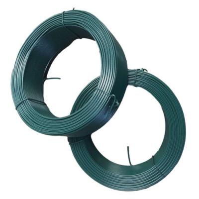 China Binding Wire Low Carbon Plastic PVC Coated Galvanized Iron Wire PVC Coated Binding Wire for sale