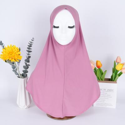 China 2022 Muslim Hijab Scarf For Sale Girls Women Fashion Beautiful Warm Plain Color Custom Plain Hot Sale Snap Tupe Tupe Hijab Hijab For Women Girls for sale