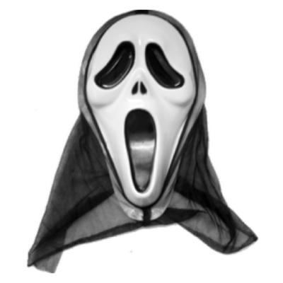 China Party Mask Best Quality With Competitive Price Wholesale Halloween Horror Mask Party Trick Face Scream Mask Ghost Mask for sale