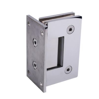 China Modern Goldmm 304 Stainless Steel Good Quality 90 Degree Glass To Wall Bracket Shower Repair Hinge For Glass Door for sale