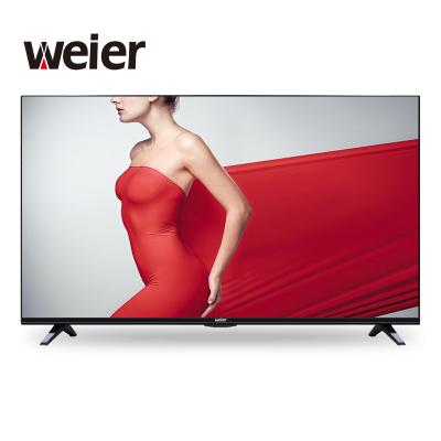 China Hotel TV On The Spring Festival Weier Design 32 Inch Smart Frameless New Line TV for sale