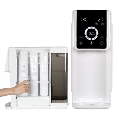 China Hot Ambient Hotel Touch Screen Home Alkaline RO Hydrogen Hydrogen Water Purifier Machine for sale