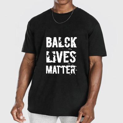 China Wholesale casual T-shirt QUICK DRY I can't breathe black lives matter import printed T-shirts men print T-shirt for sale