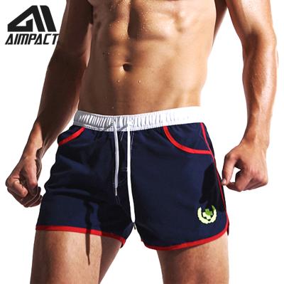 China Wholesale Low Price Guaranteed Anti-wrinkle Quality Aimpact Polyester Lining Coating Summer Beach Quick Dry Shorts For Men for sale