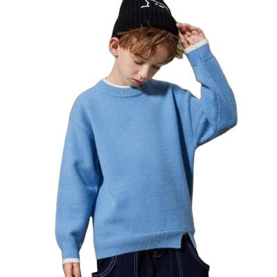 China OEM & ODM Custom Anti-shrink Kids Boys Sweater Baby Knitwear Baby Knitwear Sweater Kids Clothes Baby Long Sleeve Knit Sweater for sale