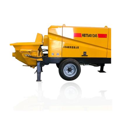 China High Efficience High Grade New Design Truck Trailer Mobile Concrete Mixer With Pump for sale