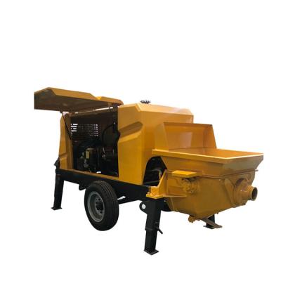 China High Efficience Hot Sale China Manufacture Quality Mobile Mixer With Trailer Concrete Line Pump for sale