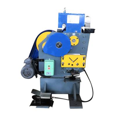 China Manufacturing Plant China Manufacture Quality Angle Iron Shearing Manual Combined Punching And Metal Shear Machine for sale