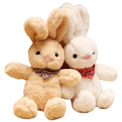 China Cute Animal Doll Stuffed Rabbit Filling Toy Rabbit Stuffed Animal Soft Rabbit Bunny Animal Soft Lovely Realistic for sale