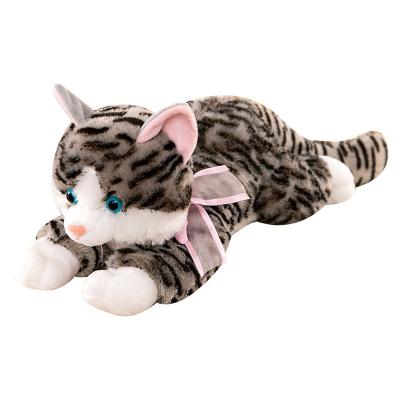 China Cute Animal Doll Cat Plush Toys Cute Anime Cat Make A Noise Toy Plushies for Girls Plush Doll Gifts for Kids Boys Baby Plush Toys for sale