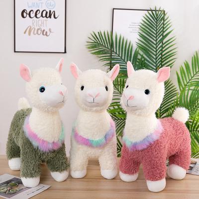 China Large Cute Animal Plushies Alpaca Plushies Plushies Pillow Body Kawaii Stuffed Doll Plush Toys Gift for Girlfriend for sale