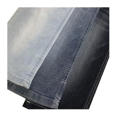 China Shrink-Resistant 8Oz Dk Indigo Herringbone Twill Mid Stretch Herringbone Denim Cotton Twill Textile Fabrics for sale