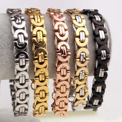 China CLASSIC heavy stainless steel bracelet for men for sale