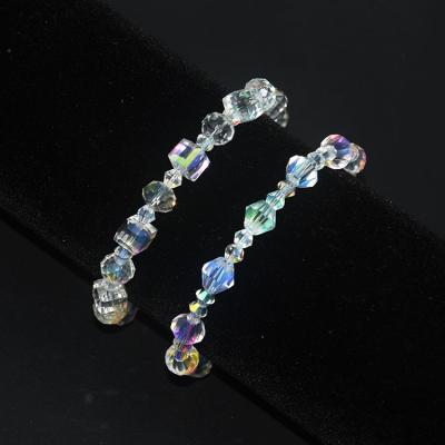 China CLASSIC Classic Men's Crystal Rhinestone Ball Bracelet Women's Fashion Jewelry Accessories Wholesale Beaded Brace for sale