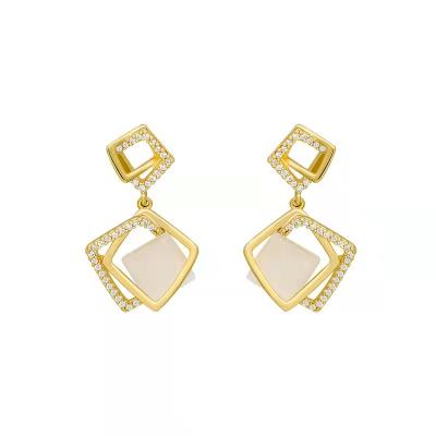 China Popular High Quality Metal Earring Jewelry Making Charm Earrings for sale