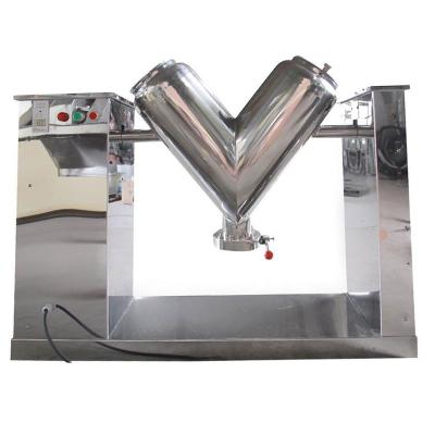 China Powder Herbal Pharmaceutical V Blender Medical Dry Powder Kneader Mixer Machine for sale