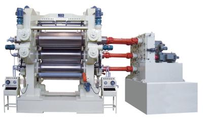 China Electric 4 Roll Calender Machine for sale