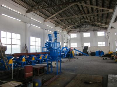 China PP Films Waste Tyre Recycling Machine Tire Shredding Machine for sale