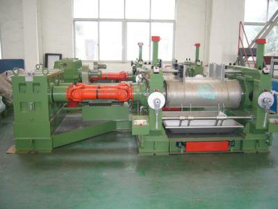 China Two Roll Mixing Mill Rubber Mixing Machine With Gear Coupling Transmission for sale