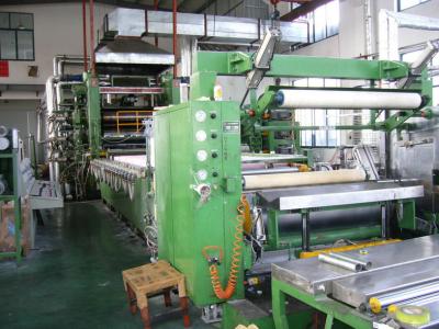 China Green PLC 4 Roll Soft PVC Calender Machine For Leatheroid for sale