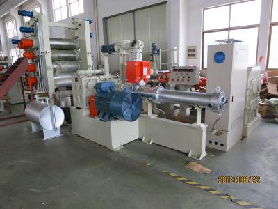 China Textile L - Type PVC Calender Machine 7 Roll Plastic Sheet Production Line for sale