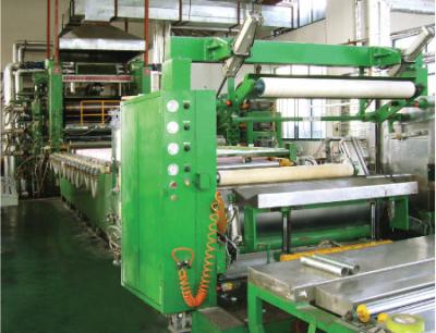 China High Hardness Four Roll Calender , Vertical-L Type PVC Four Roll Calendering Line for sale