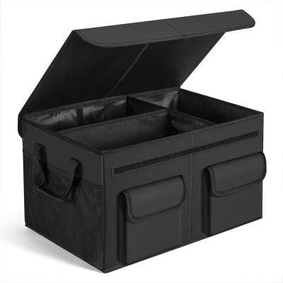 China Eco-Friendly Foldable Cargo Trunk Organizer With Durable Cover Washable Storage With Reinforced Handles for sale