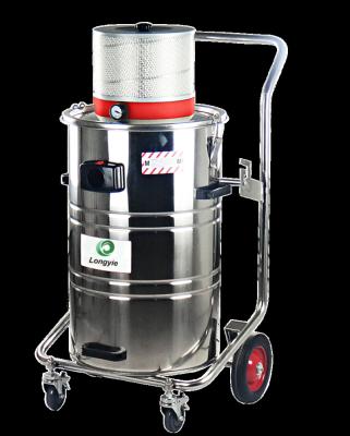 China Wet Dry Dust Wet Dry Explosive Proof Pneumatic Industrial Vacuum Cleaner P160 60L With HEPA Filter for sale