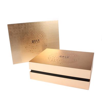 China 2022 Recyclable New Design Packaging Box Custom Make Up Cosmetic Gift Box With Logo for sale