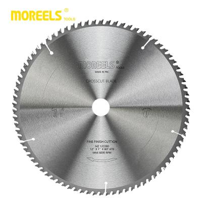 China . High Speed ​​Smooth Straight Edge 12 x80T Inch For Any Wood Project Tungsten Carbide Tilted Circular Saw Blade for sale