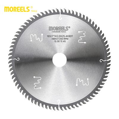 China . High Speed ​​185mmx80T Straight Smooth Edge For Cutting Paint Wood Floors User Saw Blade 185x80T Carbide Tilted Circular Saw Blade for sale