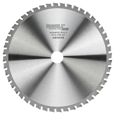 China Cutting 8-Inch 205mm Metal T.C.T Metal Saw Blade Machine Tool 48T Cutting Disc For Iron Cutting Blade for sale