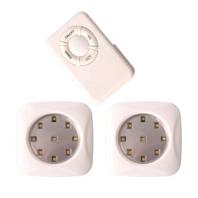 China New Modern Factory Design Battery Power Cordless Light LED Puck Light Portable Cabinet Door for sale