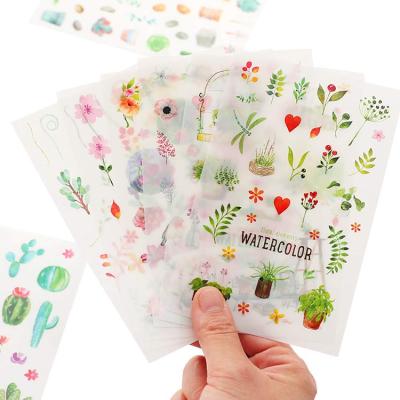 China Waterproof Custom Clear Sticker Printed Logo Kiss Cut Transparent Vinyl Sticker Sheets for sale