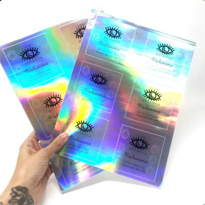 China Holographic Self Adhesive Vinyl Sticker Holographic Paper for sale